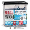 304 stainless steel deck screws corrosion-resistant fasteners