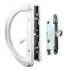 Patio door handle set with mortise lock
