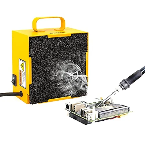 Smoke fume extractor fan