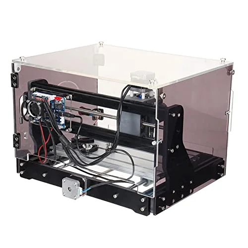 Mini desktop laser/CNC engraving machine for wood