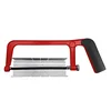 HAUTMEC mini hacksaw with miter box combo tool for 45 90 135 degree cuts