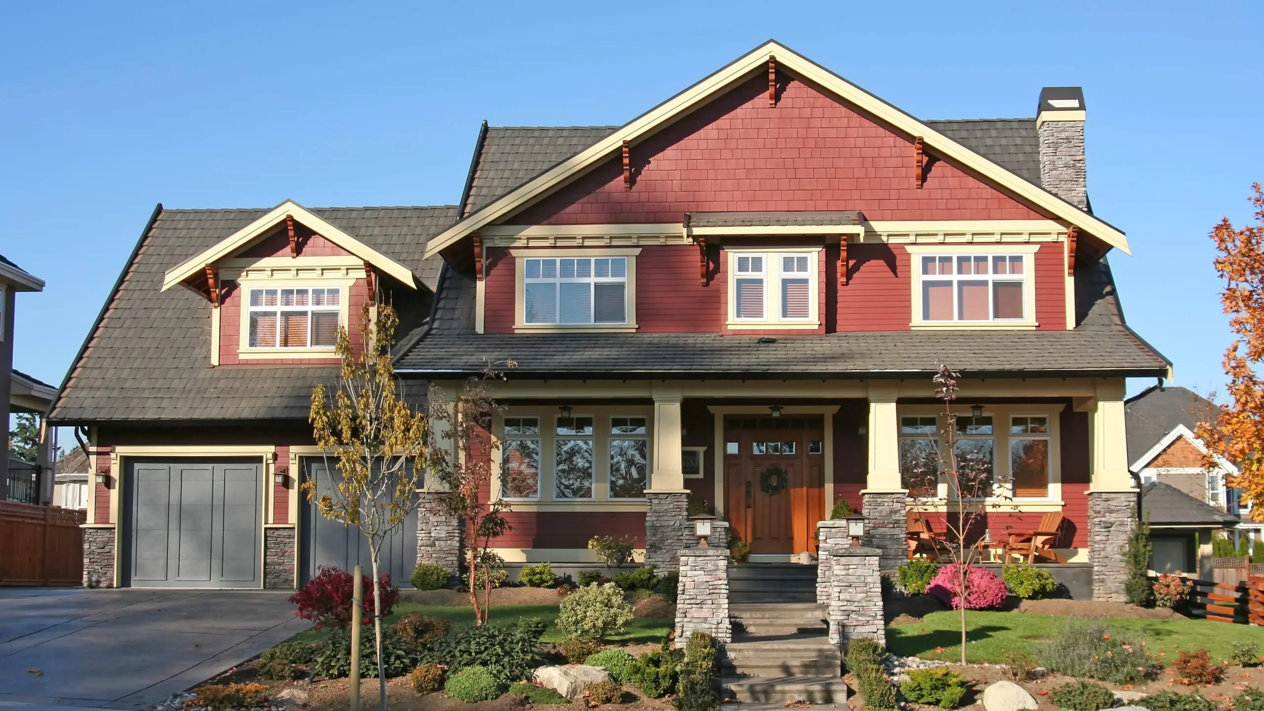 Stone Siding on House