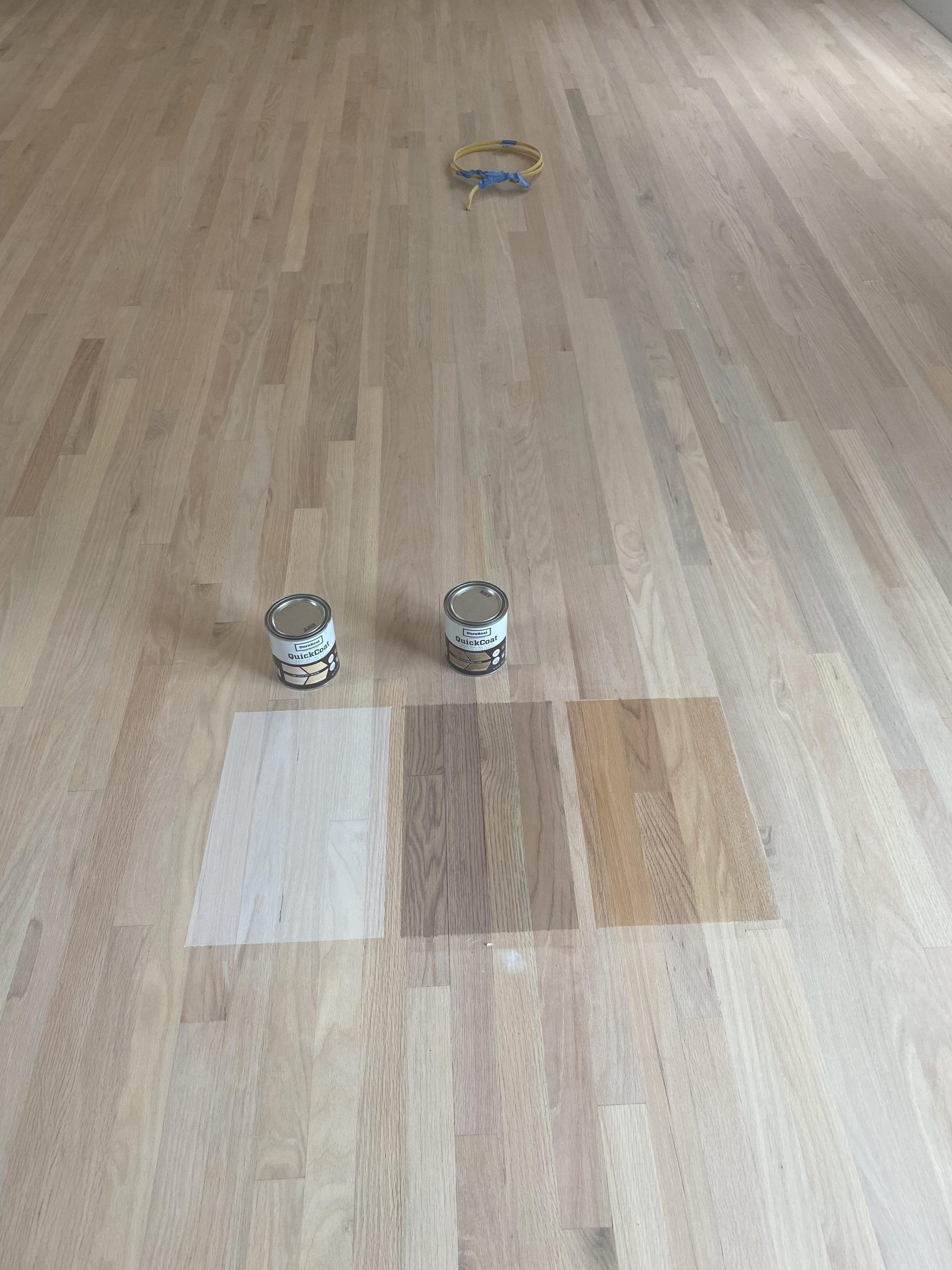 Weathered Oak Stain on Red Oak Floors