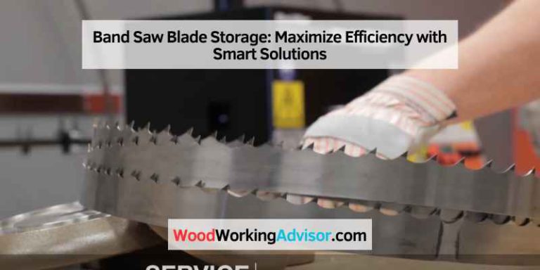 Band Saw Blade Storage