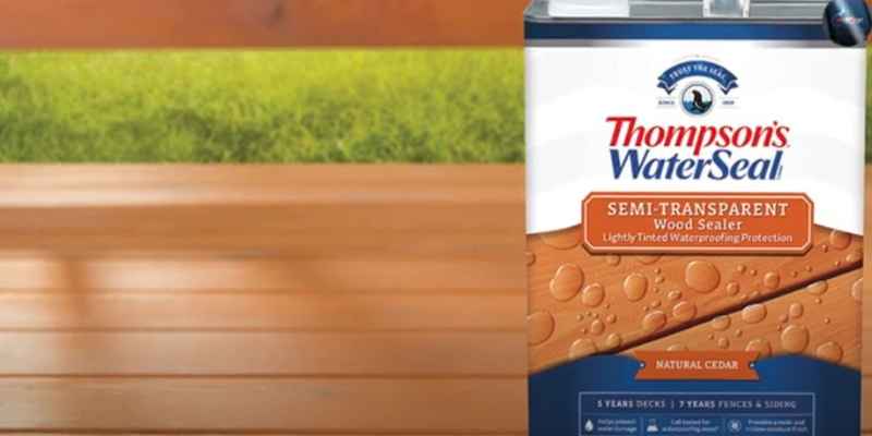 Can I Paint Over Thompson's Water Seal