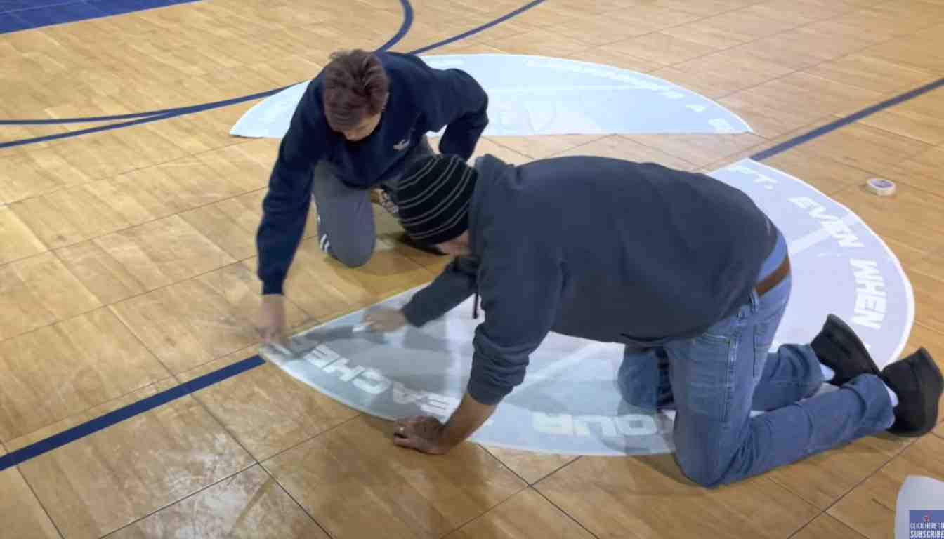 Custom Vinyl Floor Stickers