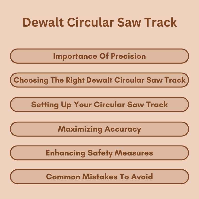 Dewalt Circular Saw Track