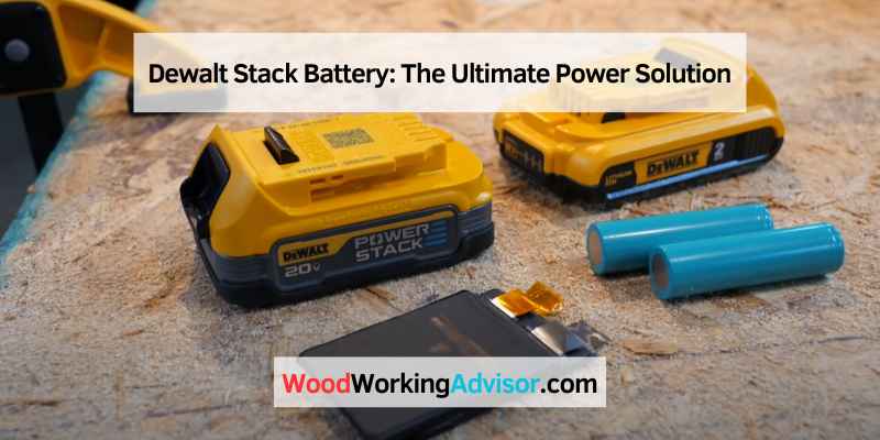 Dewalt Stack Battery