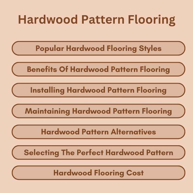 Hardwood Pattern Flooring