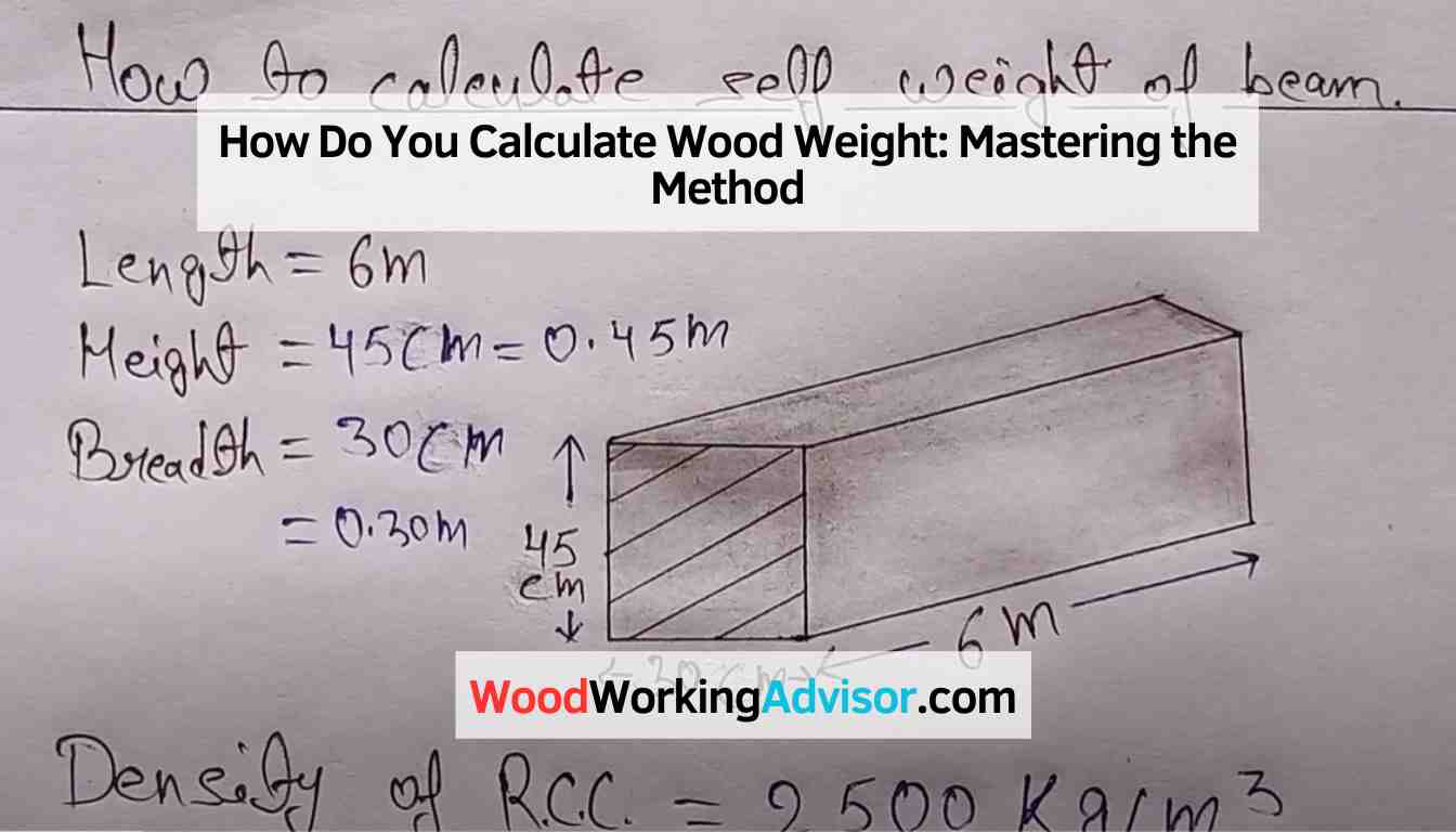 How Do You Calculate Wood Weight