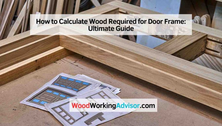 How to Calculate Wood Required for Door Frame
