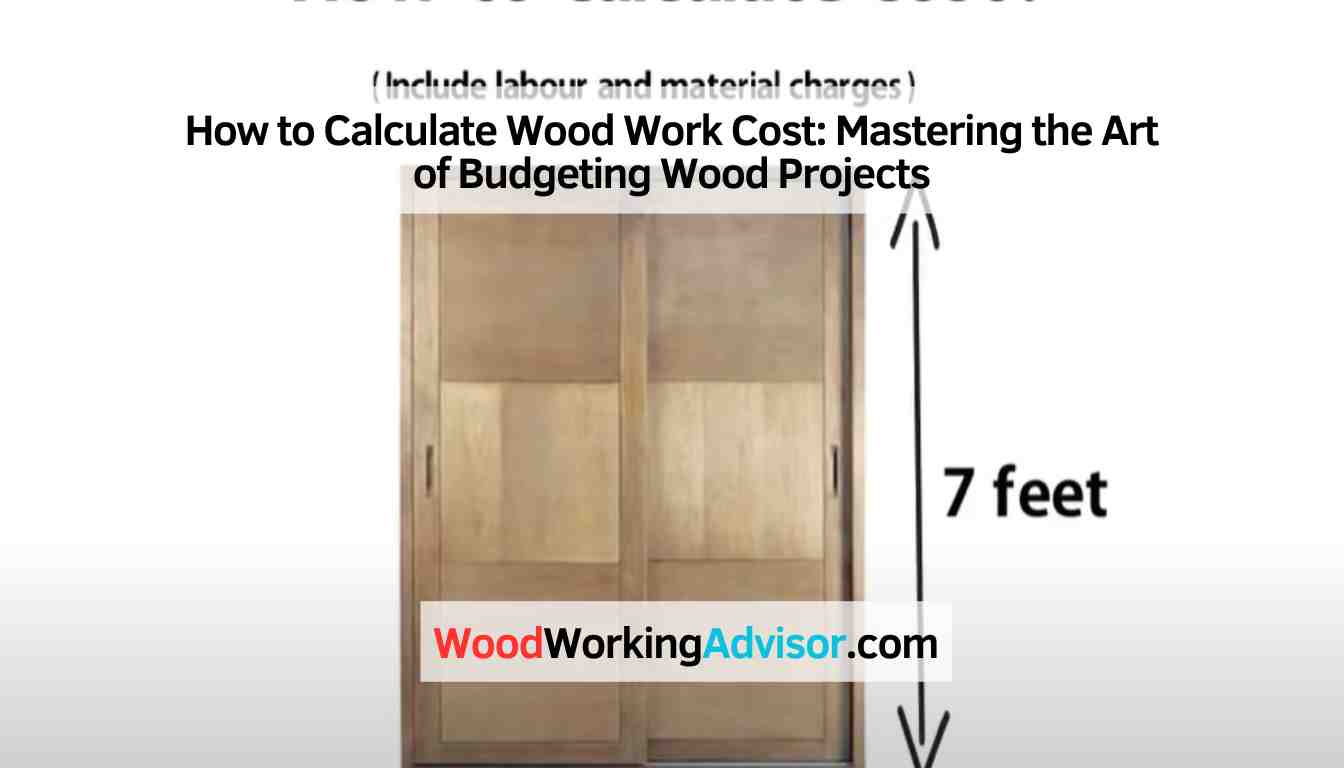 How to Calculate Wood Work Cost