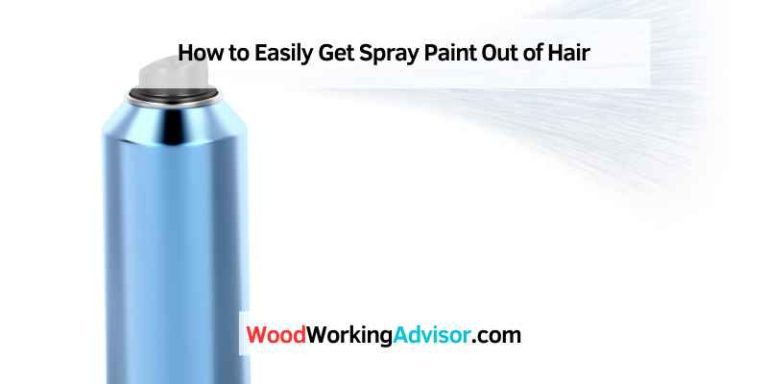 How to Easily Get Spray Paint Out of Hair