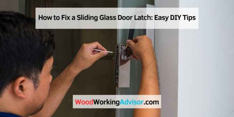 How to Fix a Sliding Glass Door Latch: Easy DIY Tips