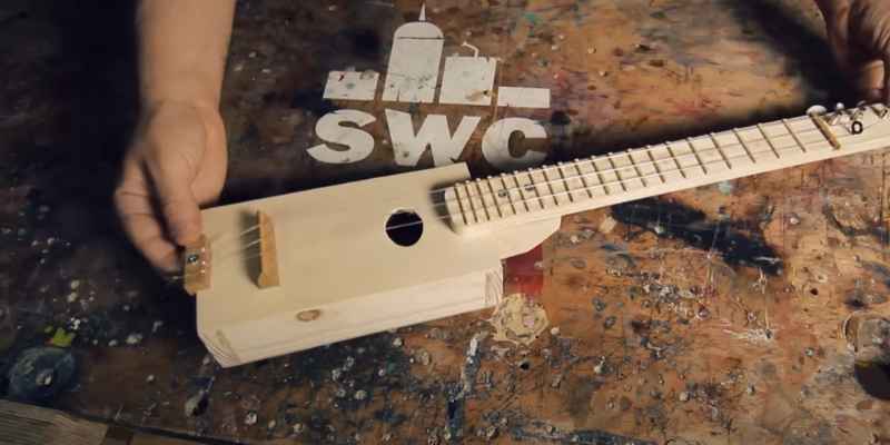 How to Make a Wooden Guitar for School Project