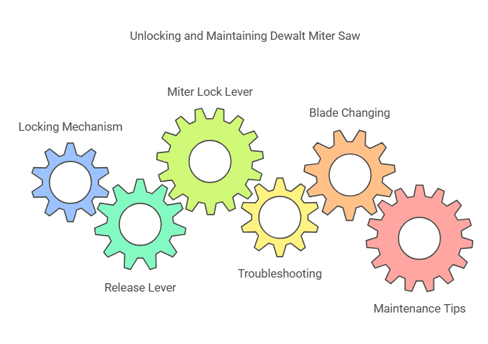 How to Unlock Dewalt Miter Saw Dw715