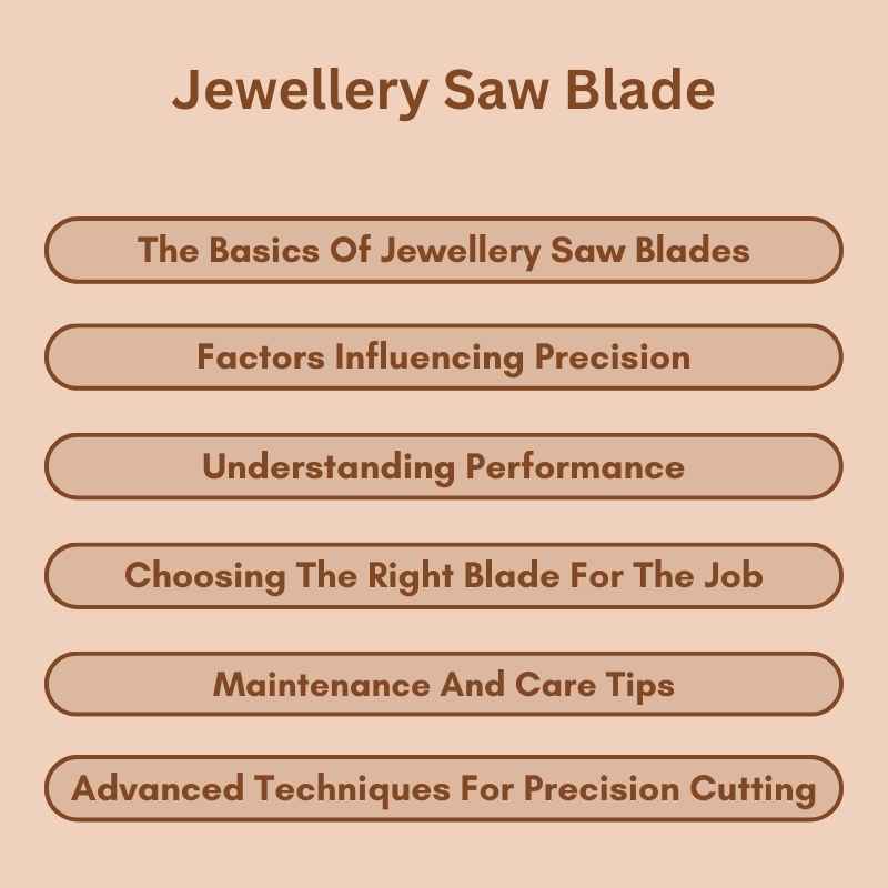 Jewellery Saw Blade