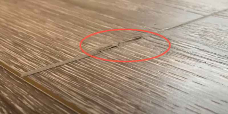Laminate Floor Peeling Up