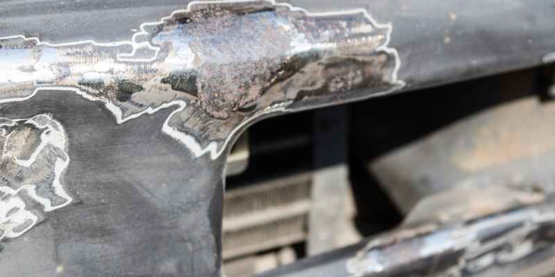 Remove Rust from Painted Metal