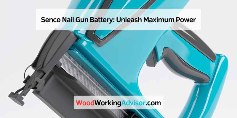 Senco Nail Gun Battery