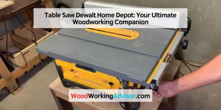 Table Saw Dewalt Home Depot