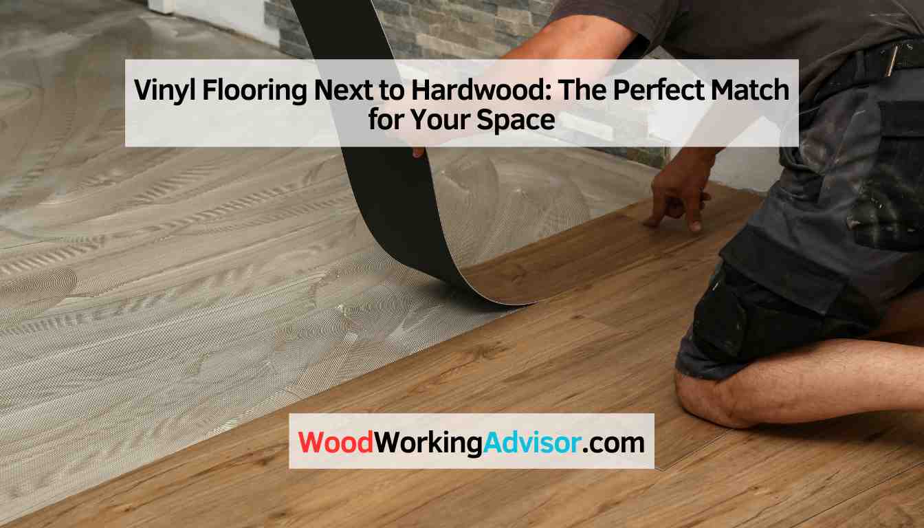 Vinyl Flooring Next to Hardwood