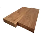 Barrington Hardwoods black walnut lumber boards, 3/4 x 4 x 12 inches, 2 pack