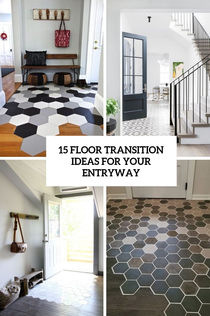 Brick to Wood Floor Transition