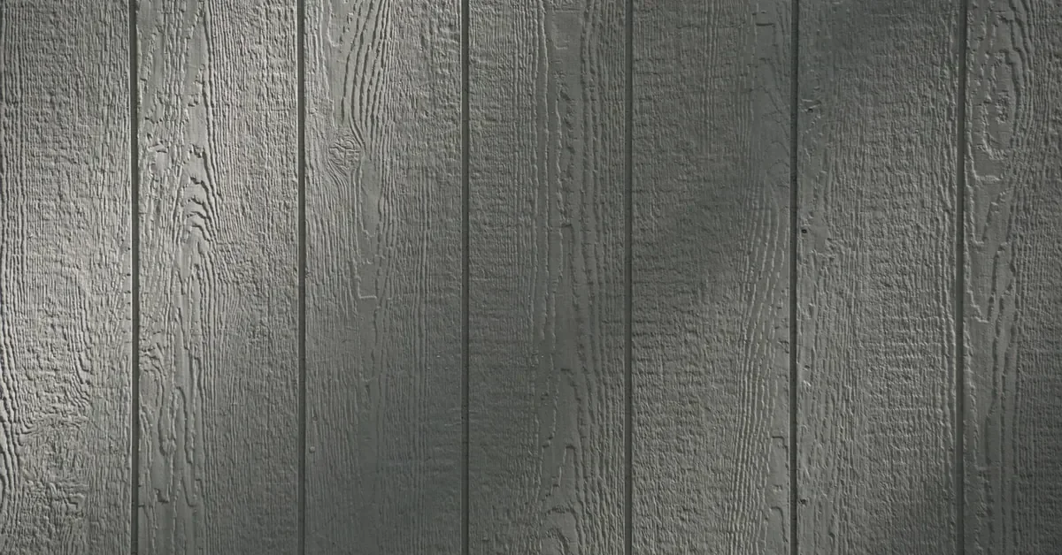 Gray textured vertical-groove wood-grain wall panels, the look of inexpensive 4x8 interior paneling