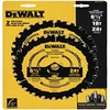 DEWALT 6 1/2 inch circular saw blade with 18 and 24 tooth options for wood cutting