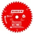 Diablo 6 1/2 inch 40-tooth finish circular saw blade for clean trim cuts