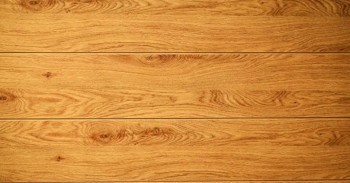 Natural red oak hardwood flooring grain close-up