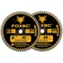 FOXBC 6 1/2 inch circular saw blade combo pack with 40 and 60 tooth options