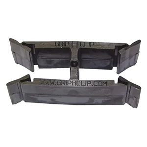 Grip-Rite Plywood H Clips, 3/4in Roof Sheathing, Bag of 200