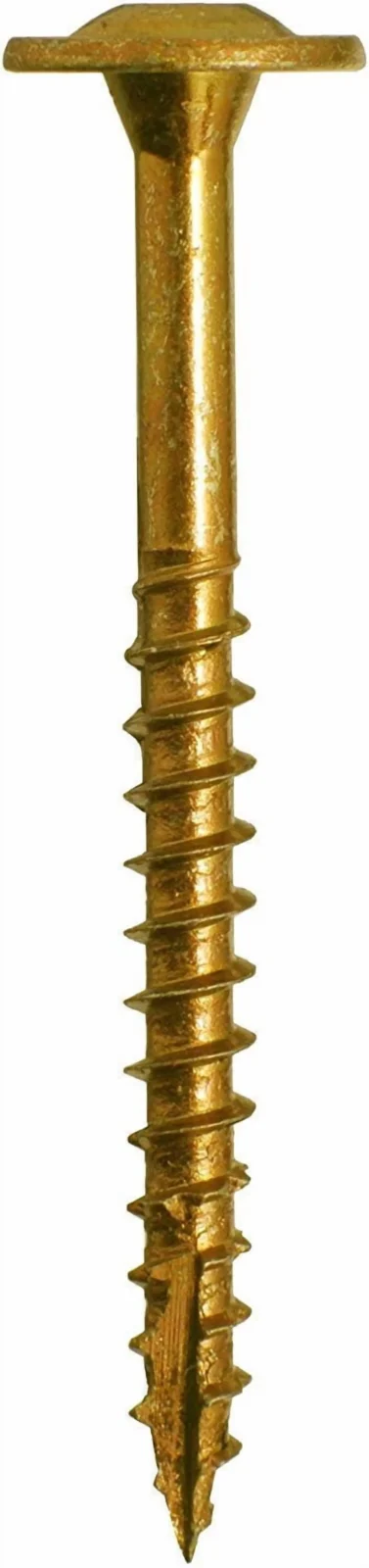 GRK Fasteners number 8 by 2 and a half inch low-profile washer-head cabinet screw
