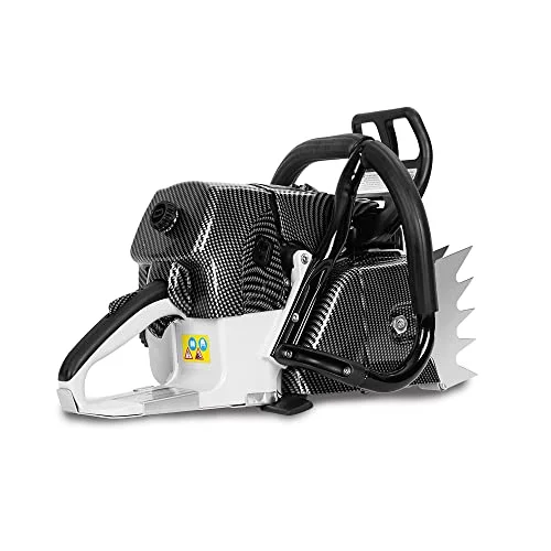 Farmertec Holzfforma 92cc G660 PRO Chainsaw Power Head With Tank Protective Guard Wrap Around Handle Bar Italy Tech Nikasil Cylinder Meteor Piston Caber Ring