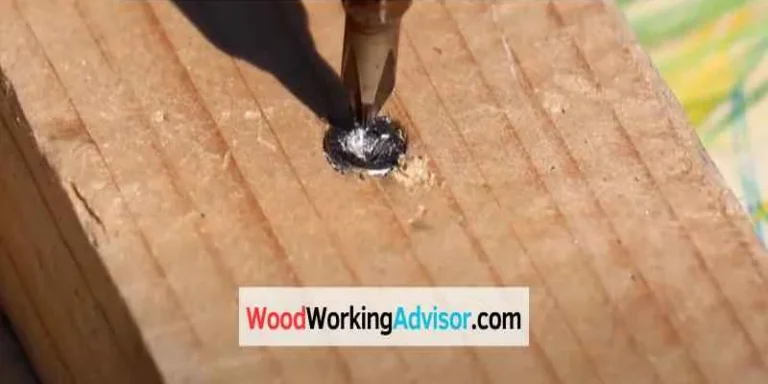 Removing a stripped deck screw with a drill