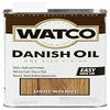 Watco Danish Oil Wood Finish Quart Light Walnut