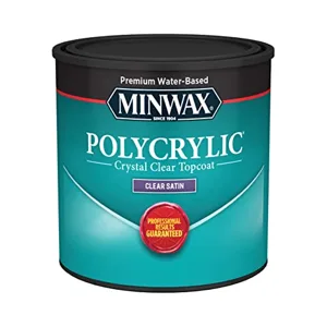 Minwax Polycrylic Protective Wood Finish Clear Satin