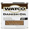 Watco Danish Oil Wood Finish Quart Dark Walnut