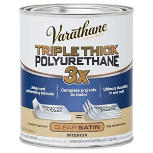 Varathane Triple Thick Polyurethane Self-Leveling Satin
