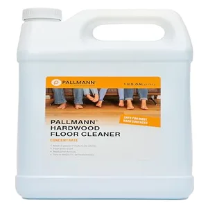 Pallmann Hardwood Floor Cleaner Concentrate 1 gallon residue free jug