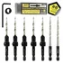 JNB Pro number 8 wood screw pilot hole drill bit set