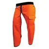 Notch Hi-Vis Orange Apron-Style Chainsaw Chaps, Large (36 in)