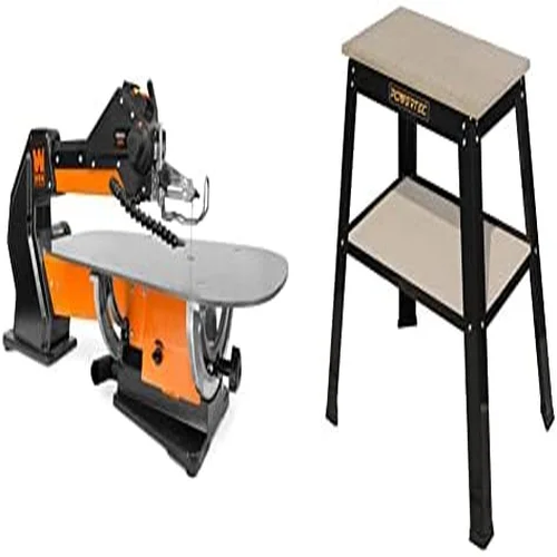 WEN LL2156 21-Inch 1.6-Amp Variable Speed Parallel Arm Scroll Saw with Universal Tool Stand