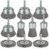 WENORA Wire Brush Set for Drill, 10-Pack