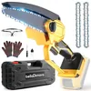 bellaDimora cordless 6-inch mini chainsaw for DeWalt 20V battery