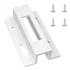 Sliding door strike plate keeper