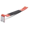 Crescent 15 inch flat pry bar with grip for sliding glass door removal