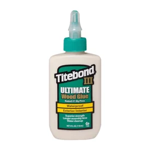 Titebond III Ultimate Wood Glue 4 Oz. – Woodworking Adhesive, Waterproof – 1412